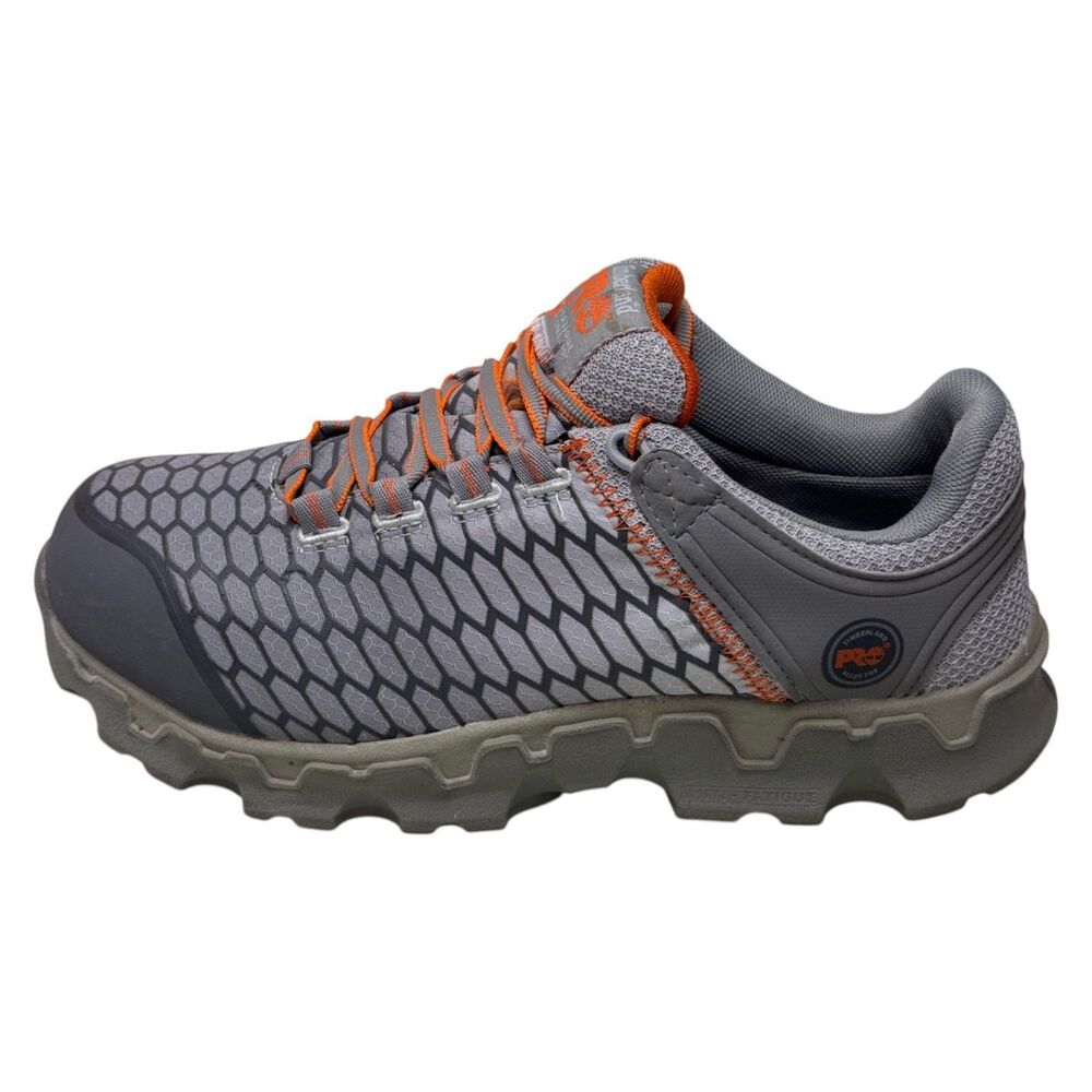 Timberland PRO A1GVR Powertrain Sport Womens 9M Alloy Toe SD Work Shoes Gray